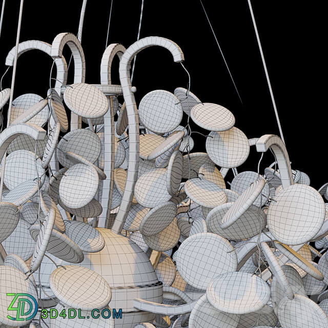 GLCrystal Pulito Sguardo D80cm Pendant light 3D Models 3DSKY
