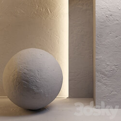 White wall stucco 3D Models 3DSKY 