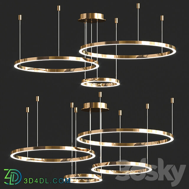 Cruise lampatron chandelier Pendant light 3D Models 3DSKY