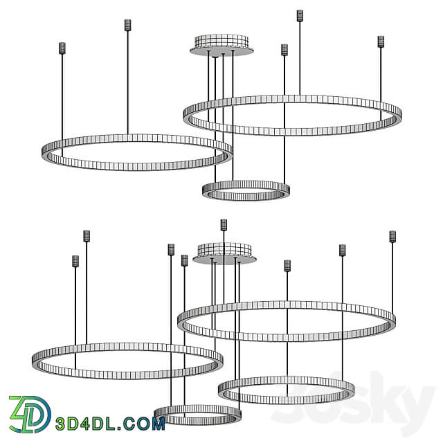 Cruise lampatron chandelier Pendant light 3D Models 3DSKY