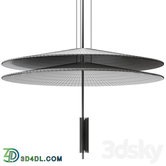 Flamingo Pendant lamp by Vibia Pendant light 3D Models 3DSKY