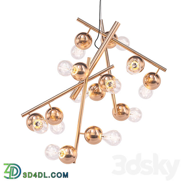 Modern chandelier Pendant light 3D Models 3DSKY