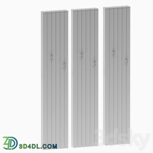 Porcelanosa ESSENCE C Radiator Essence C Collection 3D Models 3DSKY