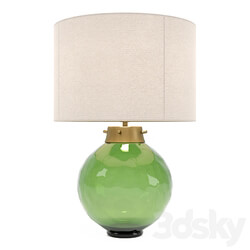 Table Lamp Dl Kara Tl Green 3D Models 3DSKY 
