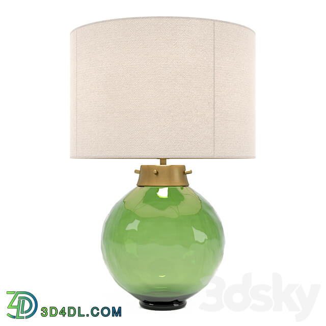 Table Lamp Dl Kara Tl Green 3D Models 3DSKY