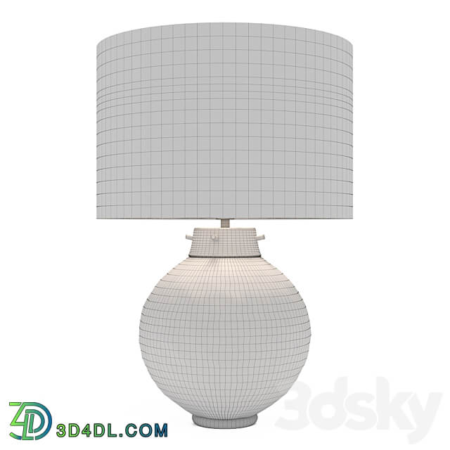 Table Lamp Dl Kara Tl Green 3D Models 3DSKY