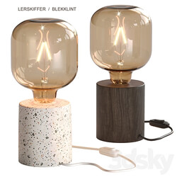 IKEA LERSKIFFER BLEKKLINT table lamp 3D Models 
