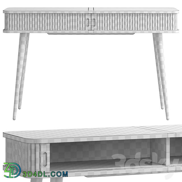 Zuiver Barbier Console Table 3D Models