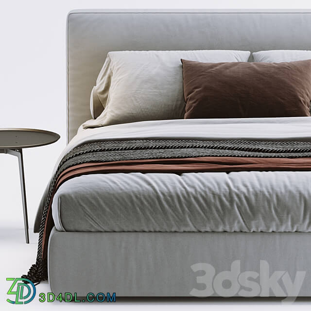 Flou MyPlace Bed Bed 3D Models 3DSKY