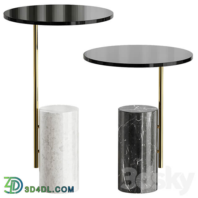 XAXA Carrara marble coffee table By Quinti Sedute 3D Models 3DSKY