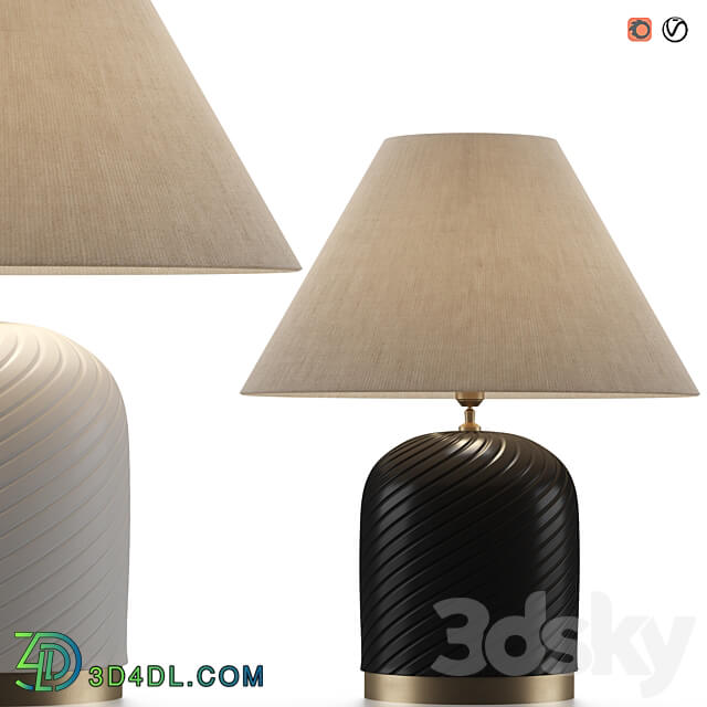 Table Lamp Savona 3D Models 3DSKY