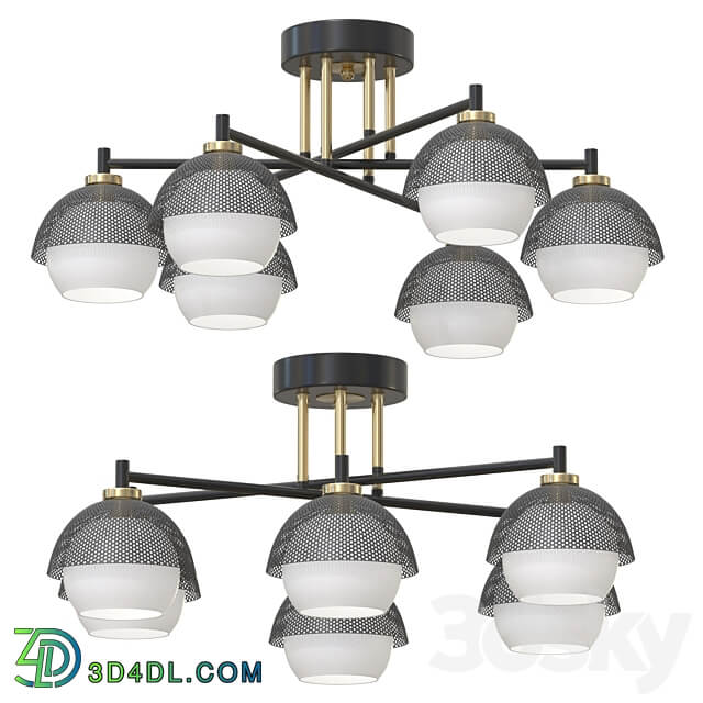 Ceiling chandelier Lumion Jade 4456 6C Ceiling lamp 3D Models 3DSKY