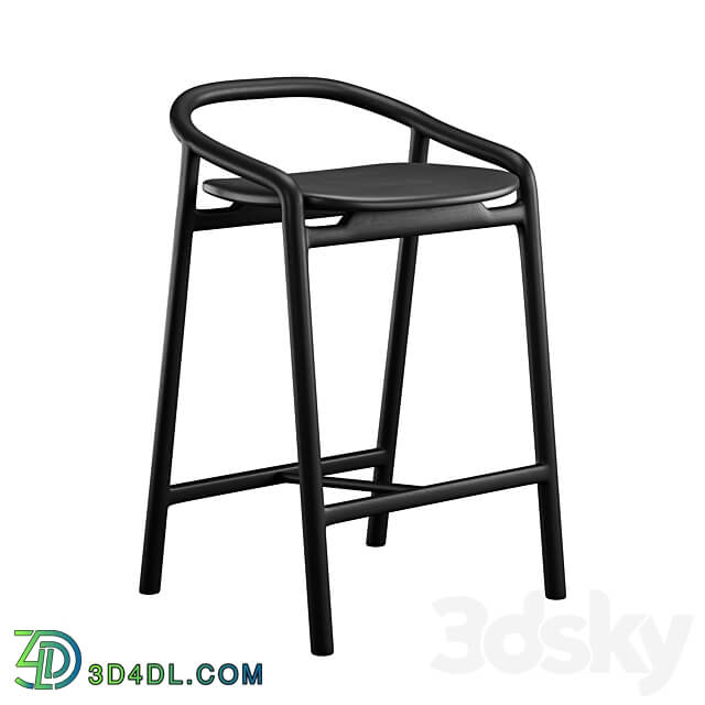 Brioni bar stool by woak 3D Models 3DSKY