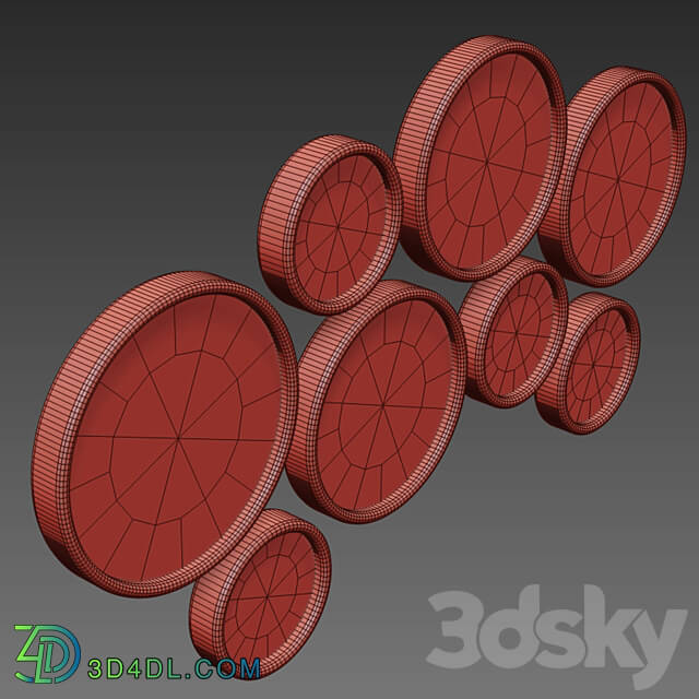 Mirror 261 3D Models 3DSKY