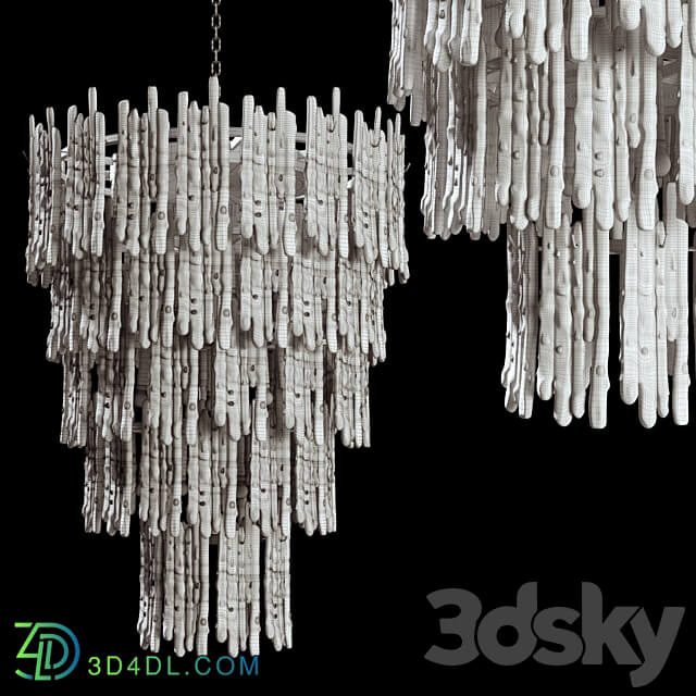 CHANDELIER SAINT ROCH L BY EICHHOLTZ Pendant light 3D Models 3DSKY