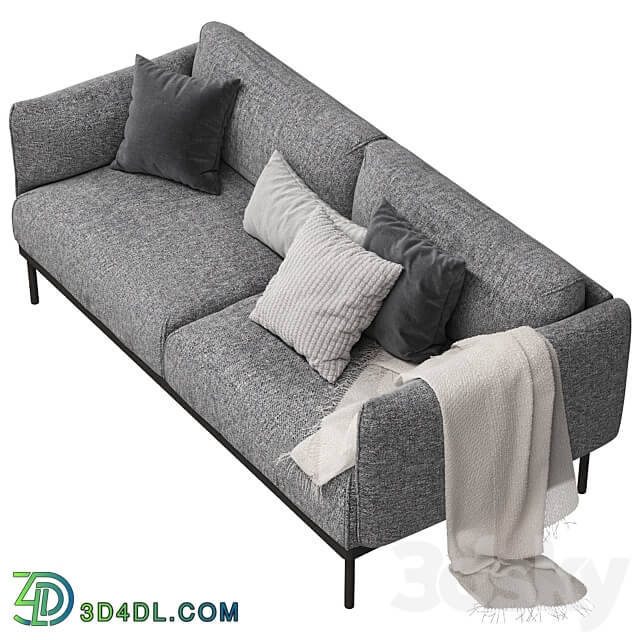 IKEA ÄPPLARYD EPPLARYD 2 seat sofa Leide 3D Models 3DSKY