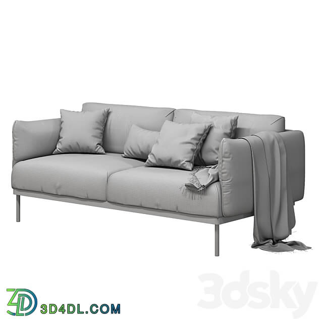 IKEA ÄPPLARYD EPPLARYD 2 seat sofa Leide 3D Models 3DSKY