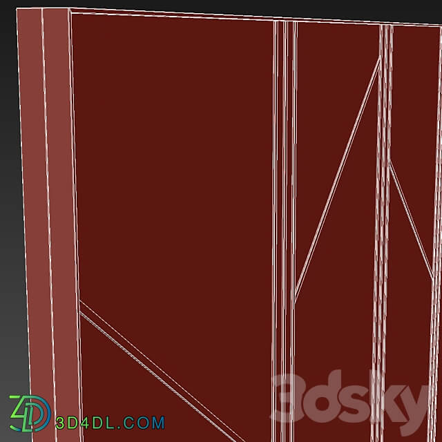 Decorative wall panel 34 3D Models 3DSKY