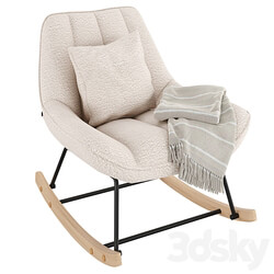 Rocking Chair Marlina 3D Models 3DSKY 