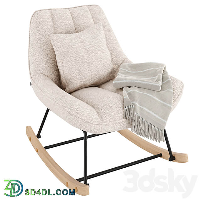 Rocking Chair Marlina 3D Models 3DSKY