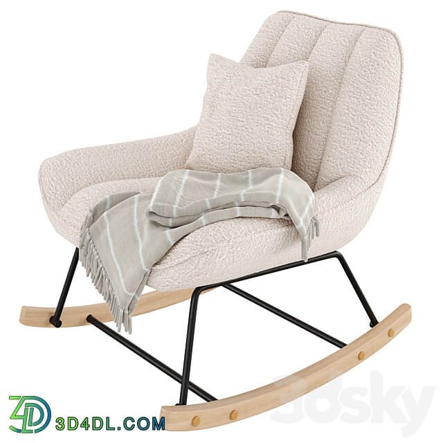 Rocking Chair Marlina 3D Models 3DSKY