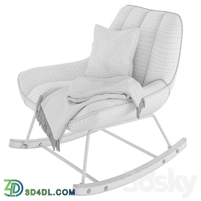 Rocking Chair Marlina 3D Models 3DSKY