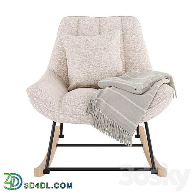 Rocking Chair Marlina 3D Models 3DSKY