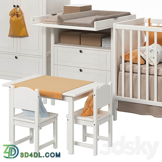 Children 39 s furniture Ikea SUNDVIK SUNDVIK 2 colors 3D Models 3DSKY