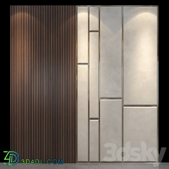 Wall Panel 82 3D Models 3DSKY