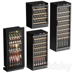 Wine showcase refrigerators POZIS. 4 models 3D Models 3DSKY 