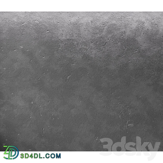 Concrete wall Stone 3D Models 3DSKY