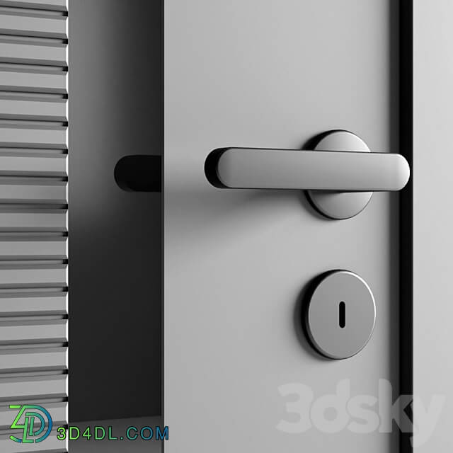 Entrance and interior door 3D Models 3DSKY