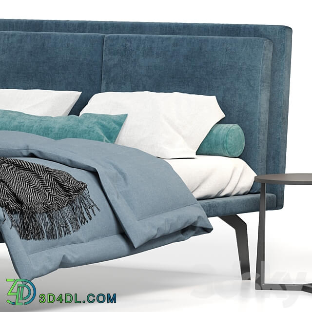 James bed by Flexteam Bed 3D Models 3DSKY