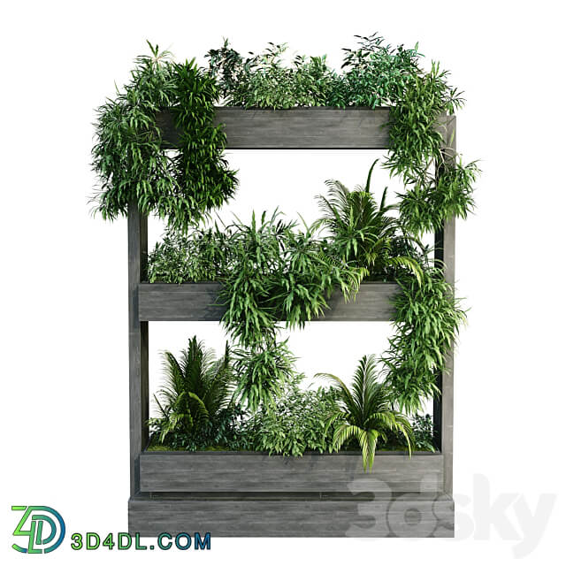 vertical plant set 191 3D Models 3DSKY