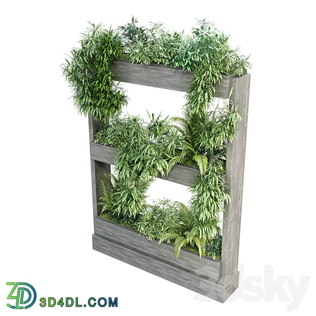 vertical plant set 191 3D Models 3DSKY