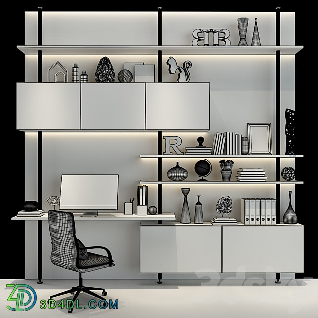 Worktable 0172 3D Models 3DSKY