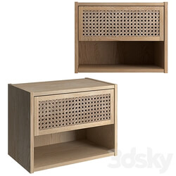 Cana Bedside Table by Bolia Sideboard Chest of drawer 3D Models 3DSKY 