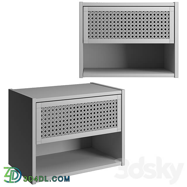 Cana Bedside Table by Bolia Sideboard Chest of drawer 3D Models 3DSKY