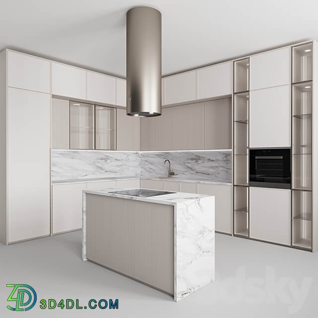 Kitchen No. 102 Kitchen 3D Models 3DSKY