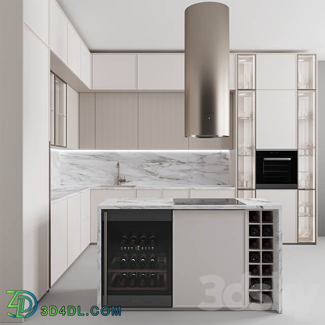 Kitchen No. 102 Kitchen 3D Models 3DSKY