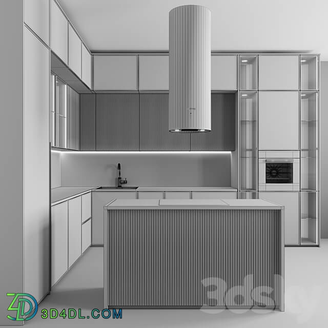 Kitchen No. 102 Kitchen 3D Models 3DSKY