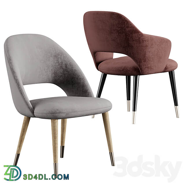 HER 042 G table Roma Chair Table Chair 3D Models 3DSKY