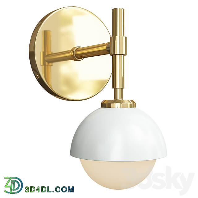 Greenwich single sconce 3D Models 3DSKY