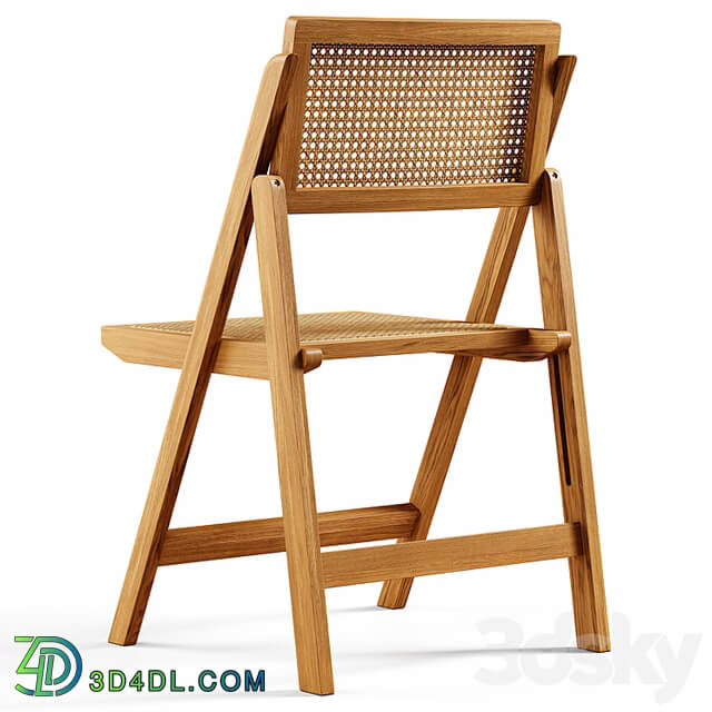 Zara Home The rattan and wood folding chair
