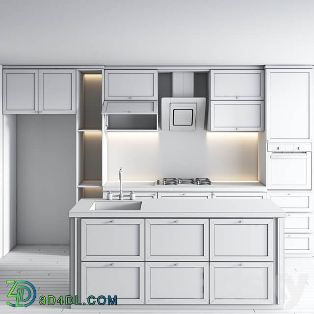 kitchen E Kitchen 3D Models