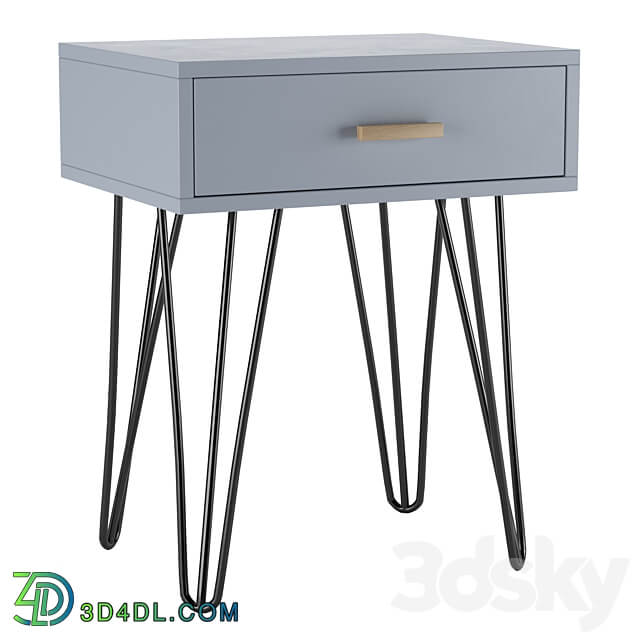 Bedside table Iwain Sideboard Chest of drawer 3D Models 3DSKY