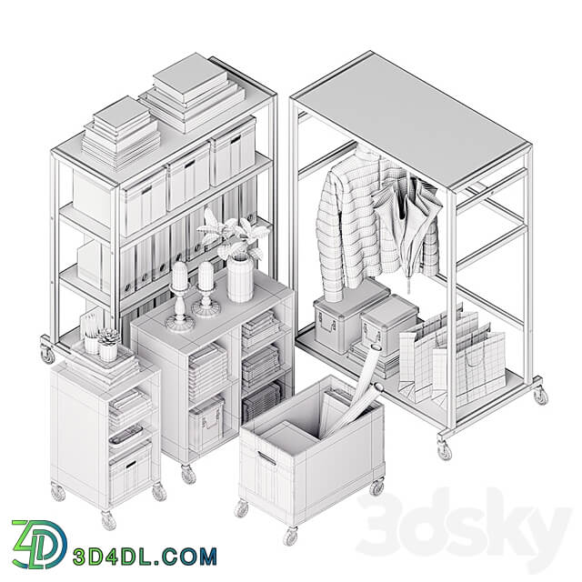 Rovaror Shelves Rack 3D Models