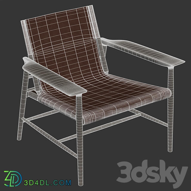 De Padova Sunset Armchair 3D Models