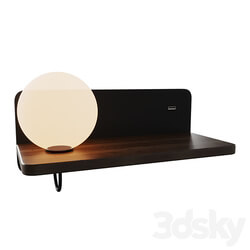 Wall lamp Lunaris 2894 1W 3D Models 3DSKY 