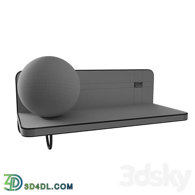 Wall lamp Lunaris 2894 1W 3D Models 3DSKY